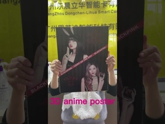 パーソナライズド 大統領画像 3D レンチカルプリント 3D フリップエフェクトポスター