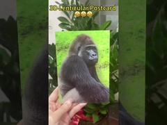 3D 画像の変更 記念日カード 誕生日 結婚カード 3D 印刷画像