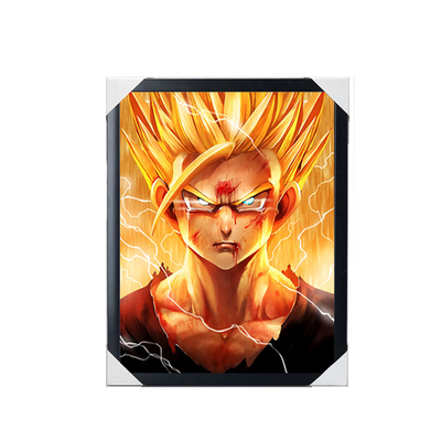 日本漫画 ドラゴンボールワンピース デモン・スレイヤー ブリーチ 3D印刷 アニメ 掛ける絵 壁飾り 巻物 ポスター