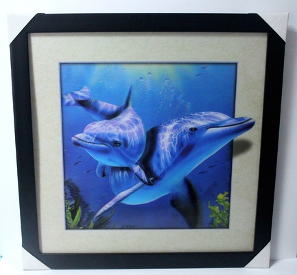 40 X 40cm 3D レンチカル フリップ 画像 卸売/カスタム レンチカル プリント 3D ポスター 3D レンチカル 動物写真