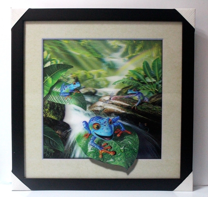 40 X 40cm 3D レンチカル フリップ 画像 卸売/カスタム レンチカル プリント 3D ポスター 3D レンチカル 動物写真