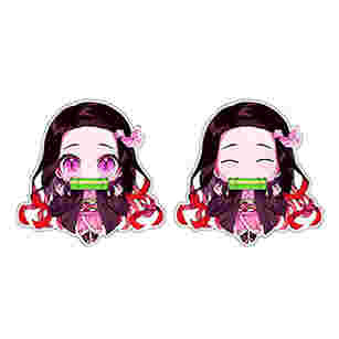 カスタム印刷 ロゴ ラベル PVC アニメ カーステッカー アニメ モーションカードステッカー 防水 3D アニメステッカー