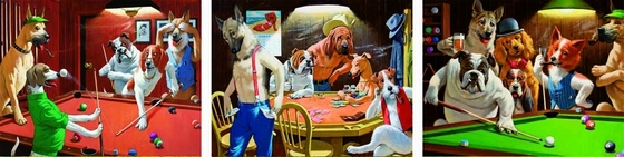 景観動物 3D カスタムレンティキュラー印刷 画像3 画像 フォリップポスター